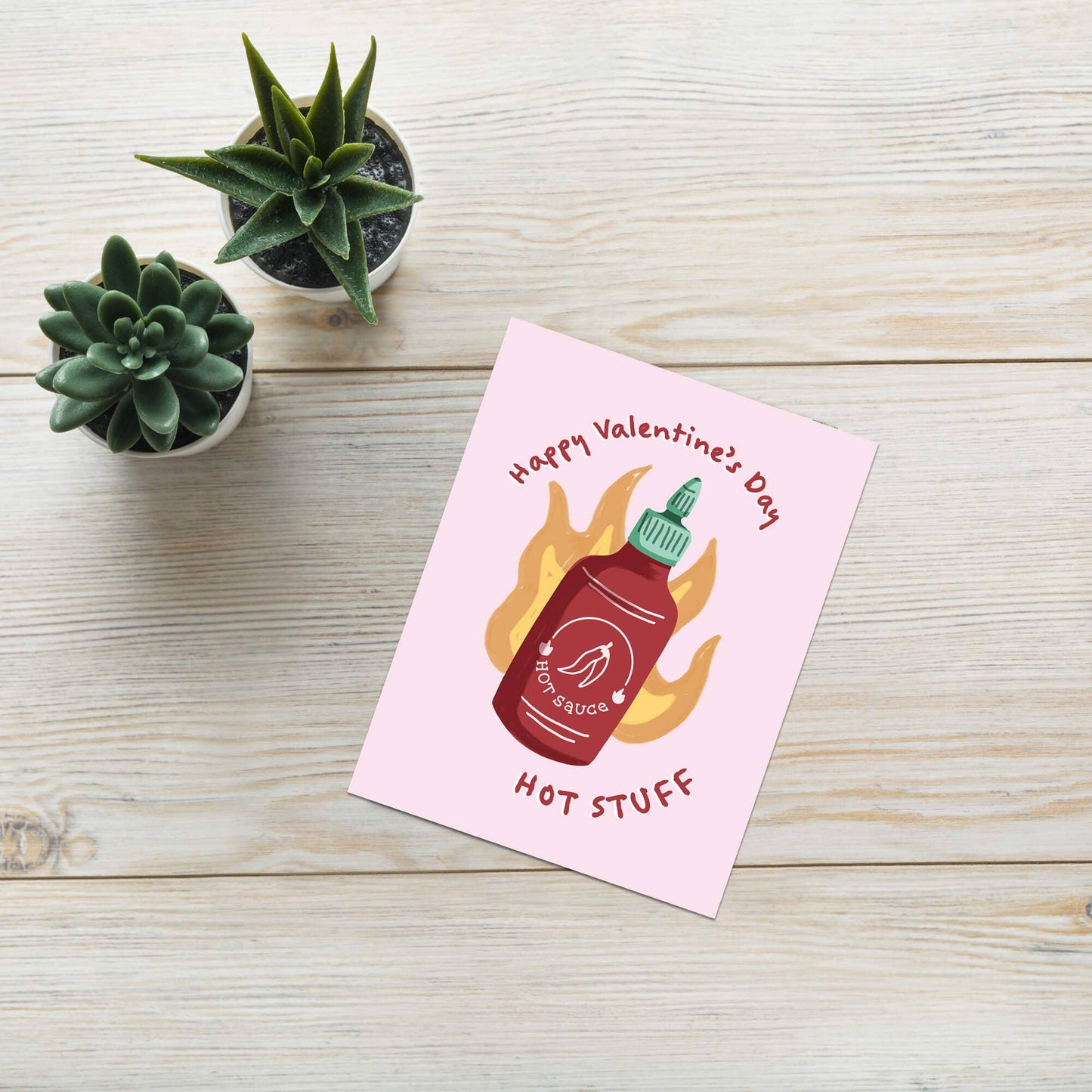 Hot Stuff Valentine’s Day Card