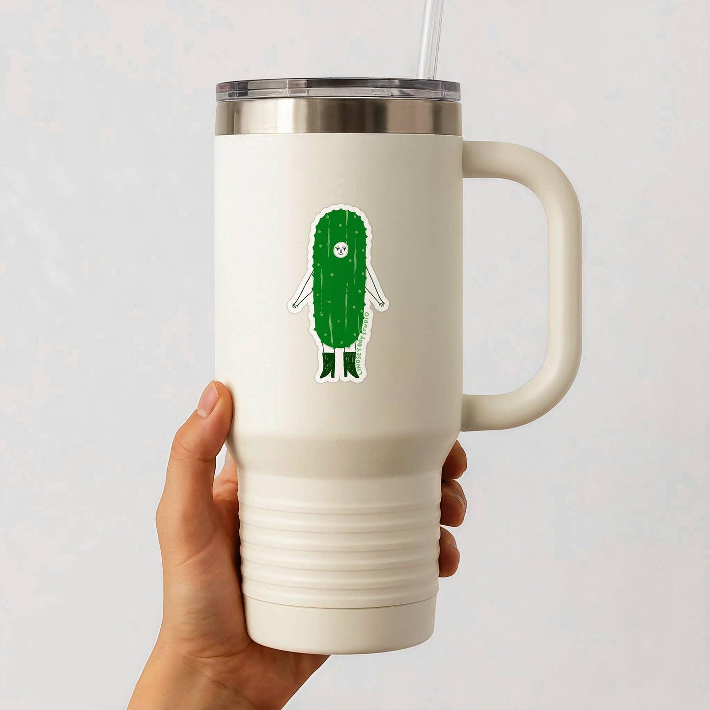 Pickle Girl Sticker