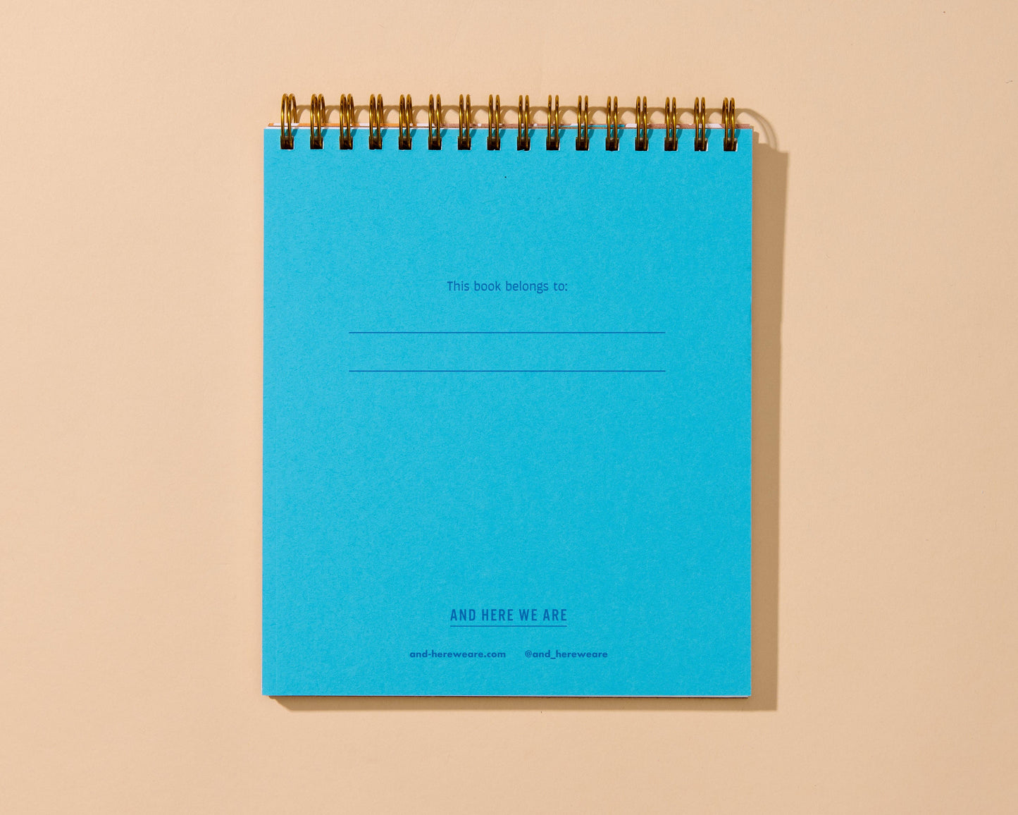 Potato Chip Letterpress Unlined Spiral Notebook