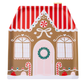 Sweet Gingerbread House Large Plates