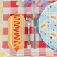 Hot Dog Die-Cut Paper Napkins