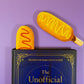 Corn Dog Die-Cut Bookmark