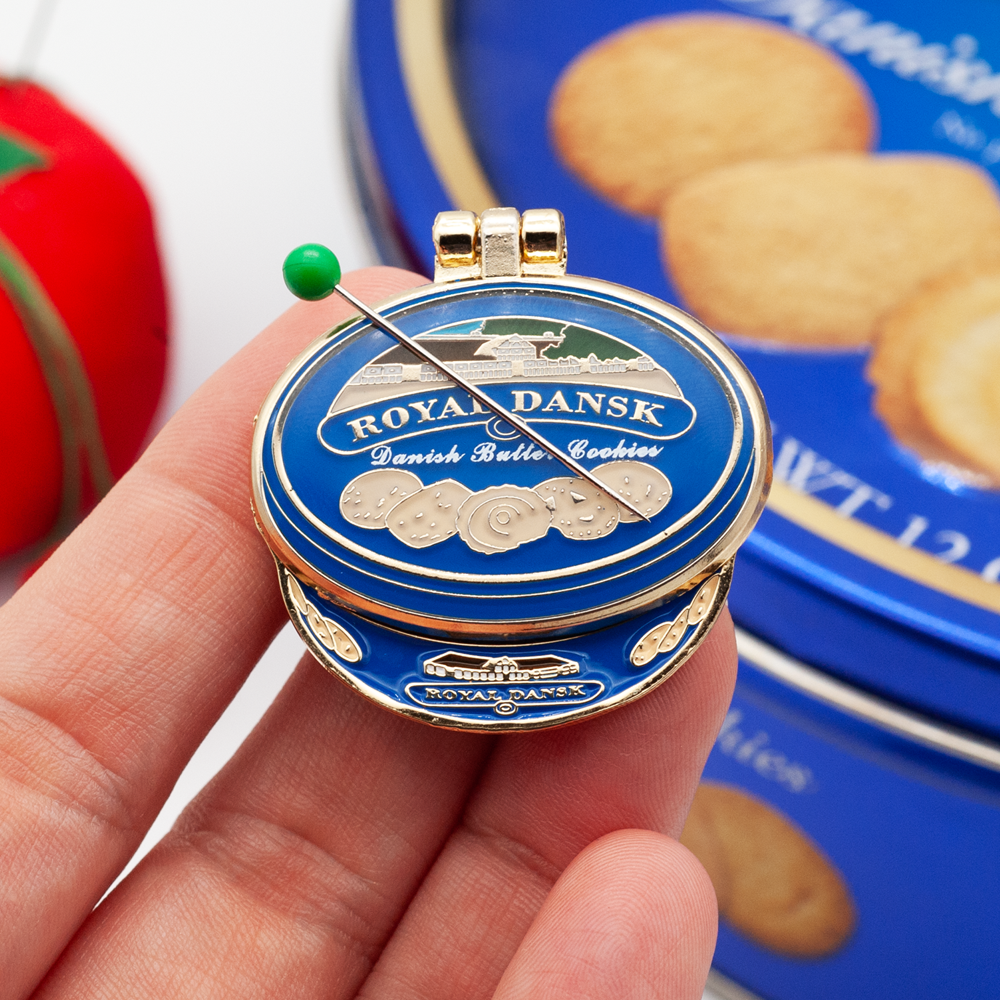 Grandma's Sewing Kit Needle Minder Magnet