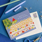 Turtle Birthday Candles Card
