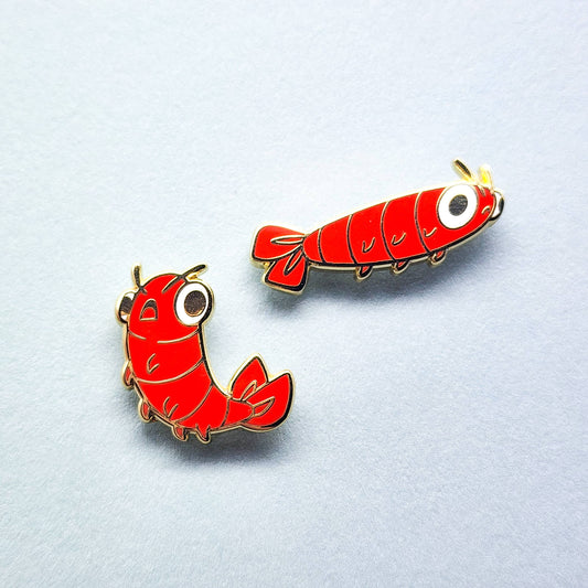 Shrimpies Mini Enamel Pin Set