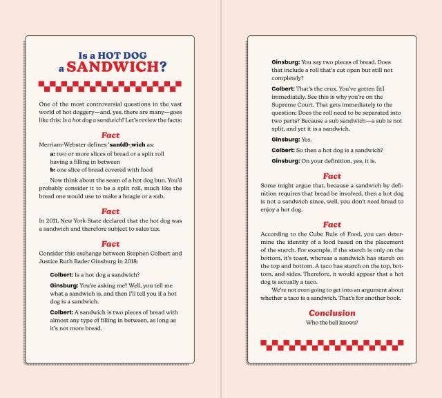 The Hot Dog Cookbook