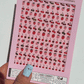 Nail Art Stickers - Very Cherry