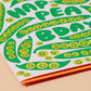 Hap-pea B-day Card