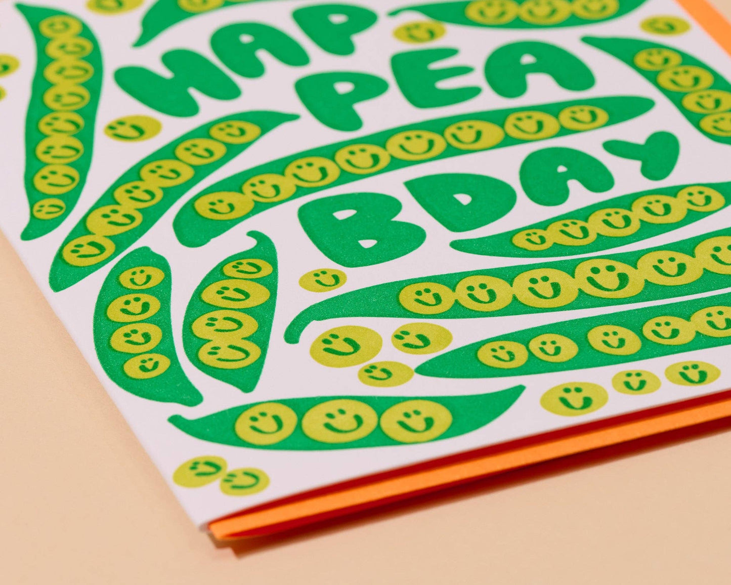 Hap-pea B-day Card