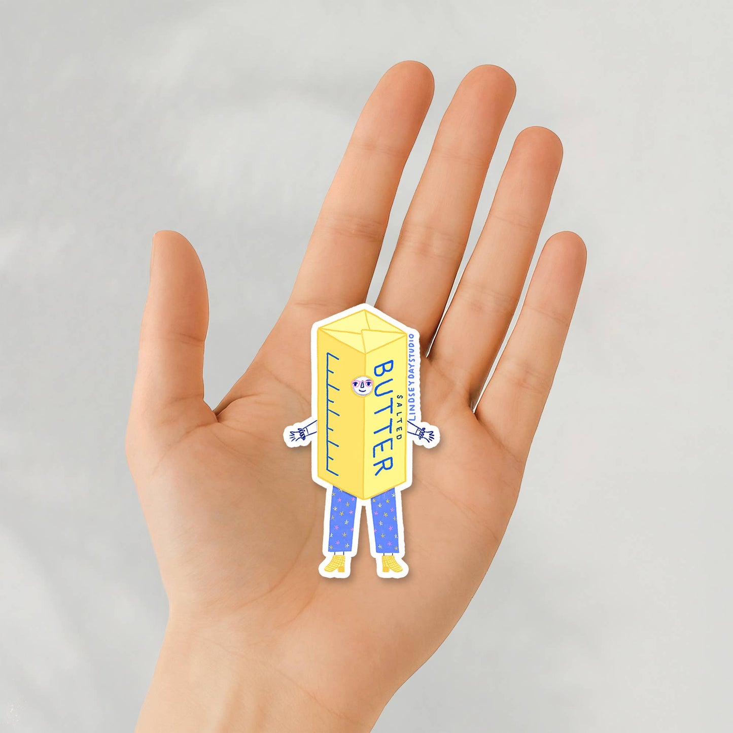 Butter Barb Sticker