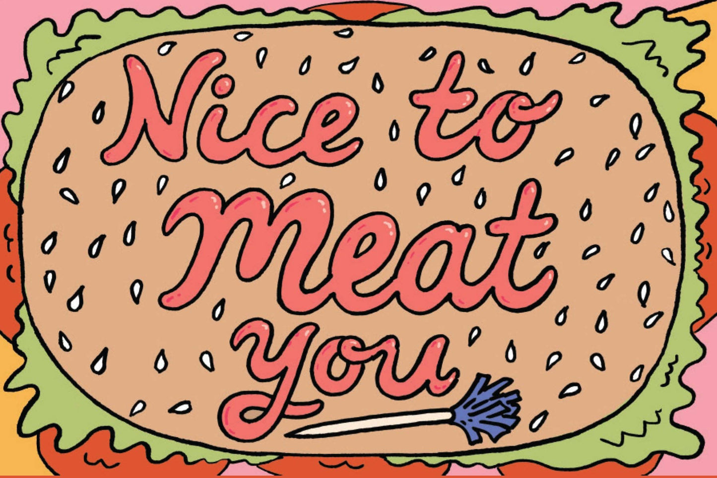 Meat Cute Note Card Set