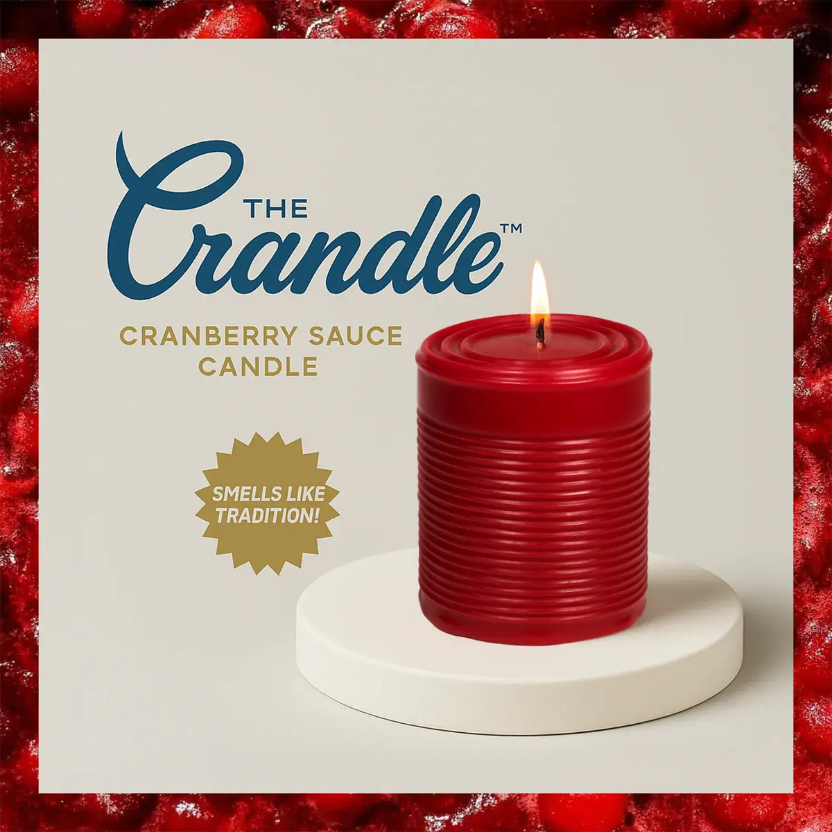 The Crandle - Cranberry Sauce Candle