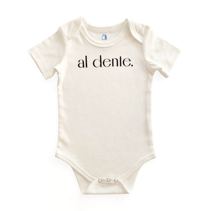 Al Dente Baby Onesie: Various Sizes