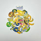 Plethora of banana stickers