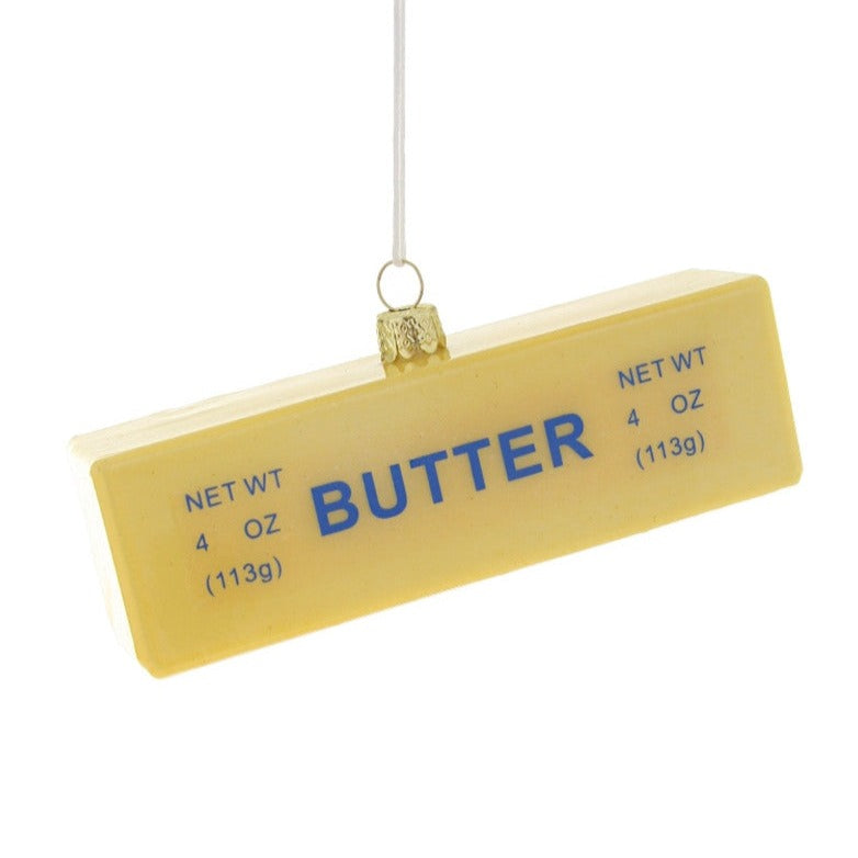 4oz stick of butter ornament.