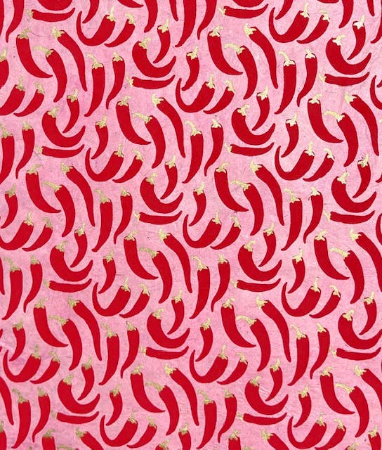 Chilis Gift Wrap Sheet