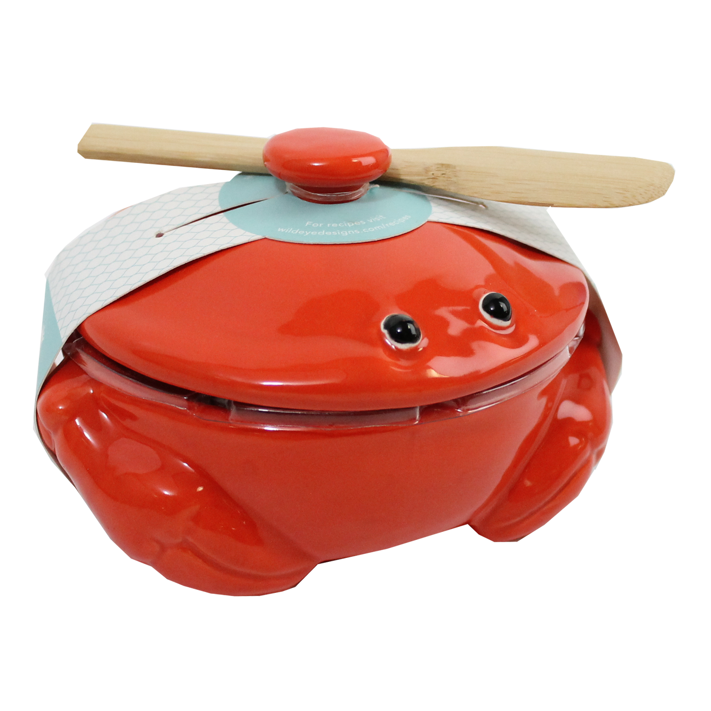 Figural Crab Brie Baker