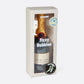 Bottle of Fizzy Bubbles socks in a gift box with a white background