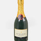 Socks that look like a bottle of champagne 