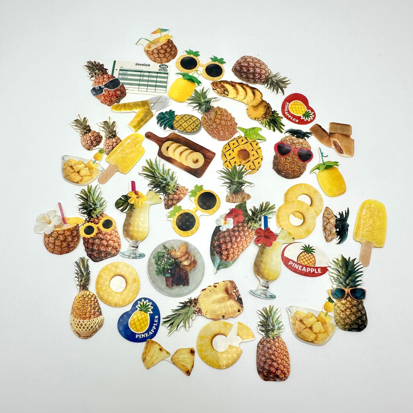 Mini Sticker Box: Juicy Pineapple