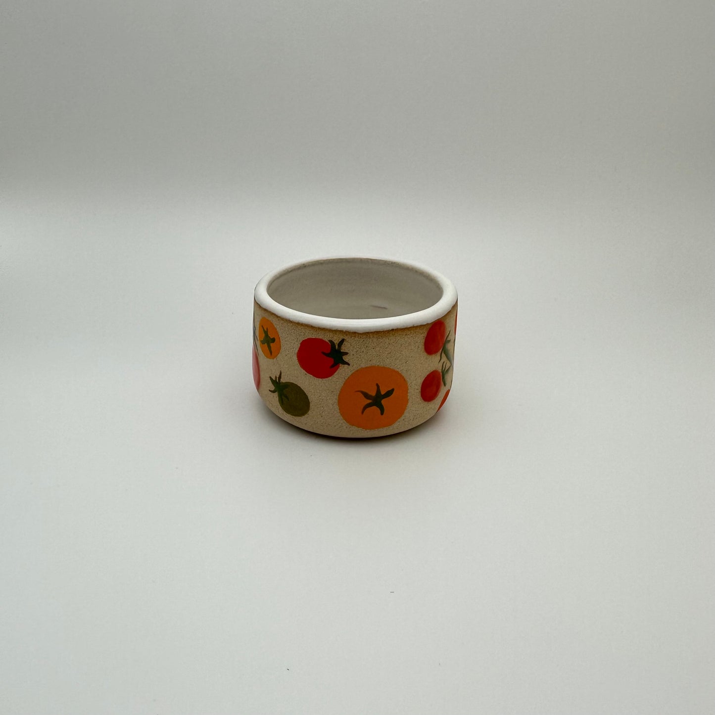 Handpainted tomato ramekin