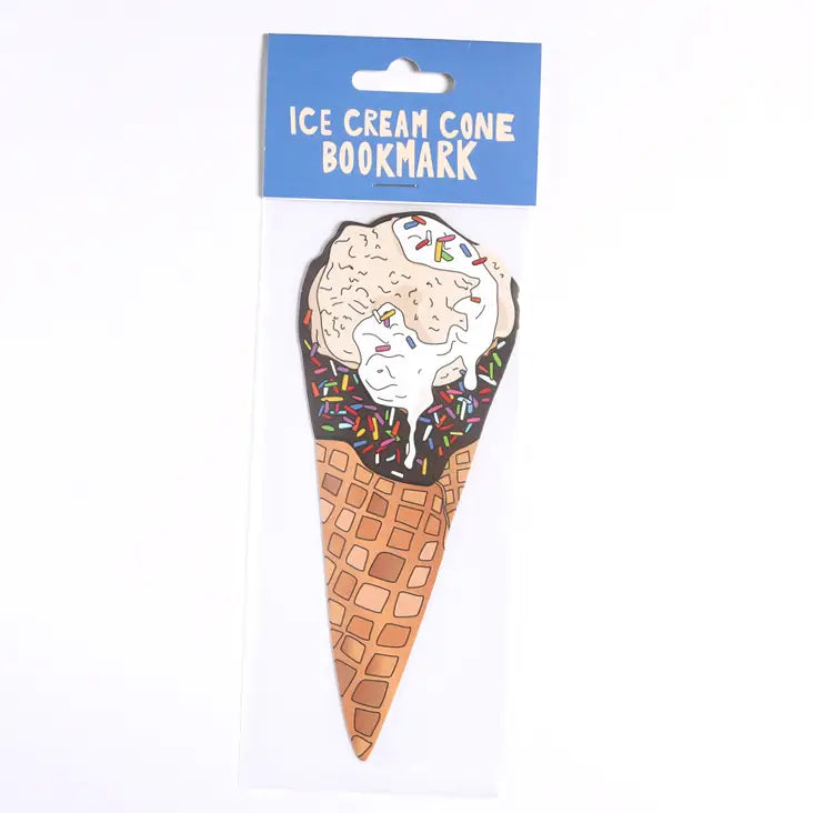 Ice cream cone bookmark packaging 