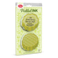 Pickled INK Sticky Notes adhesive set in retail packaging, featuring two scalloped circular sticky notes in a pale yellow-green hue on a light green card with decorative botanical illustrations.