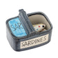 Stoneware Sardine Can Chopstick Rest Holder - Set of 4