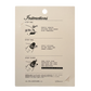 Instructions for nail decal application.