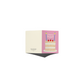 Greeting card with a birthday cake illustration on a white background