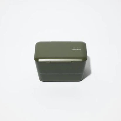 Bento Box in Matte Olive