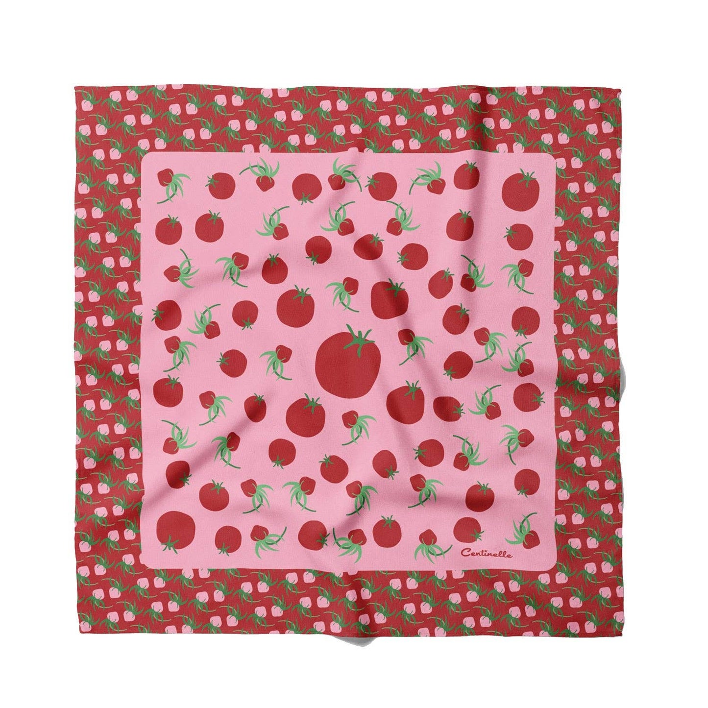 Tomato patterned bandana