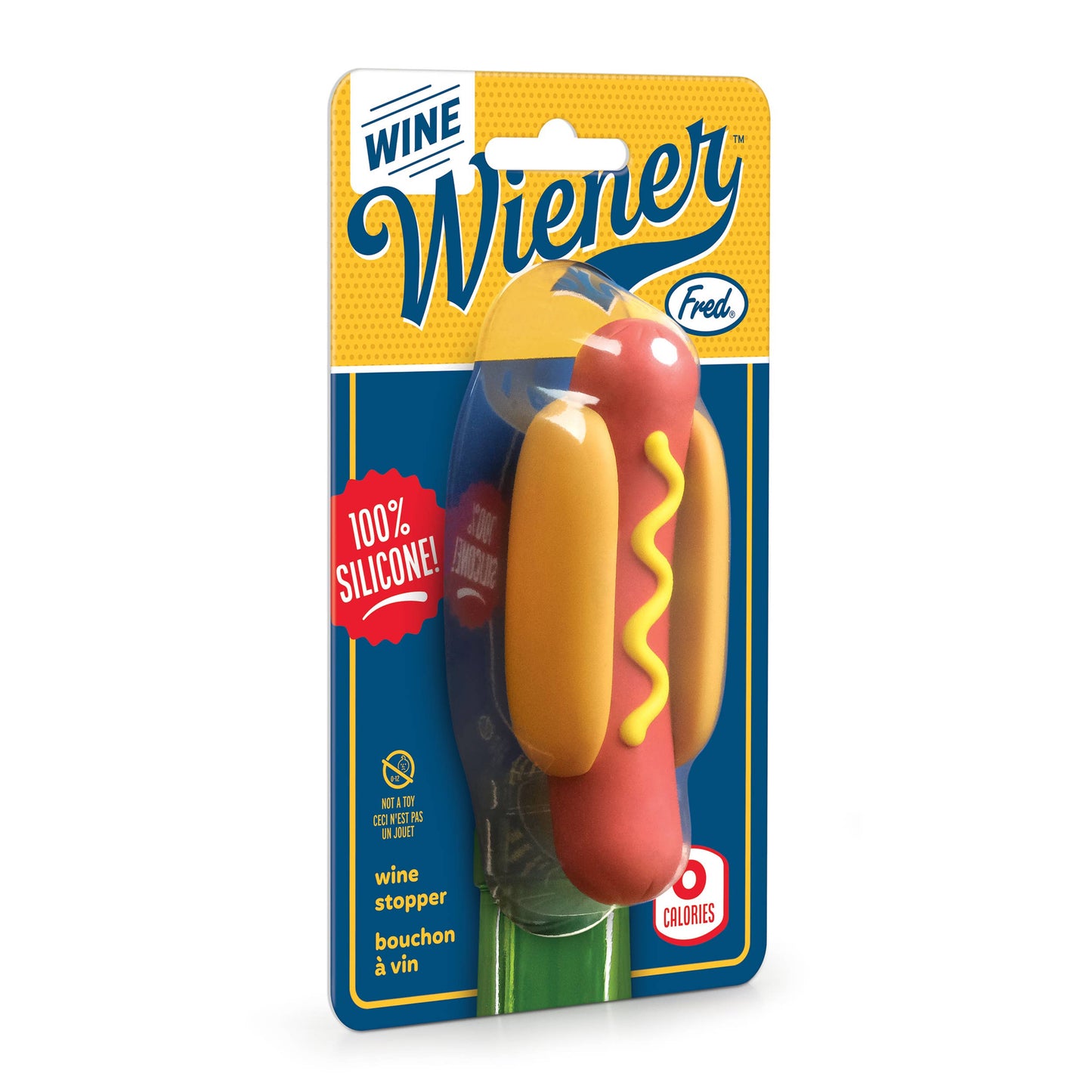 Wine Wiener in its packaging.