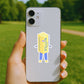 Butter Barb Sticker
