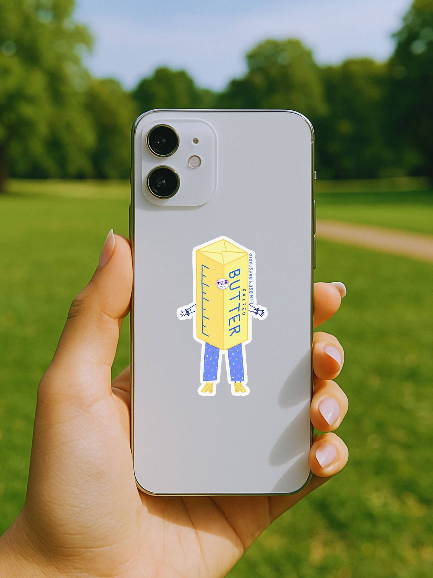 Butter Barb Sticker