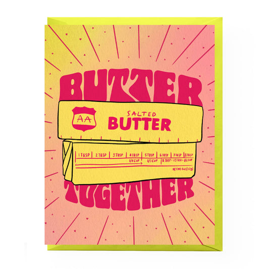Butter Together Love Card