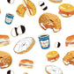 Close up of just the artwork of the bag 