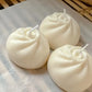 Decorative candles shaped like Chinese Bao (steamed buns).