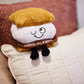 S'more plushie with winky face and text that reads "I Love You S'more!" 