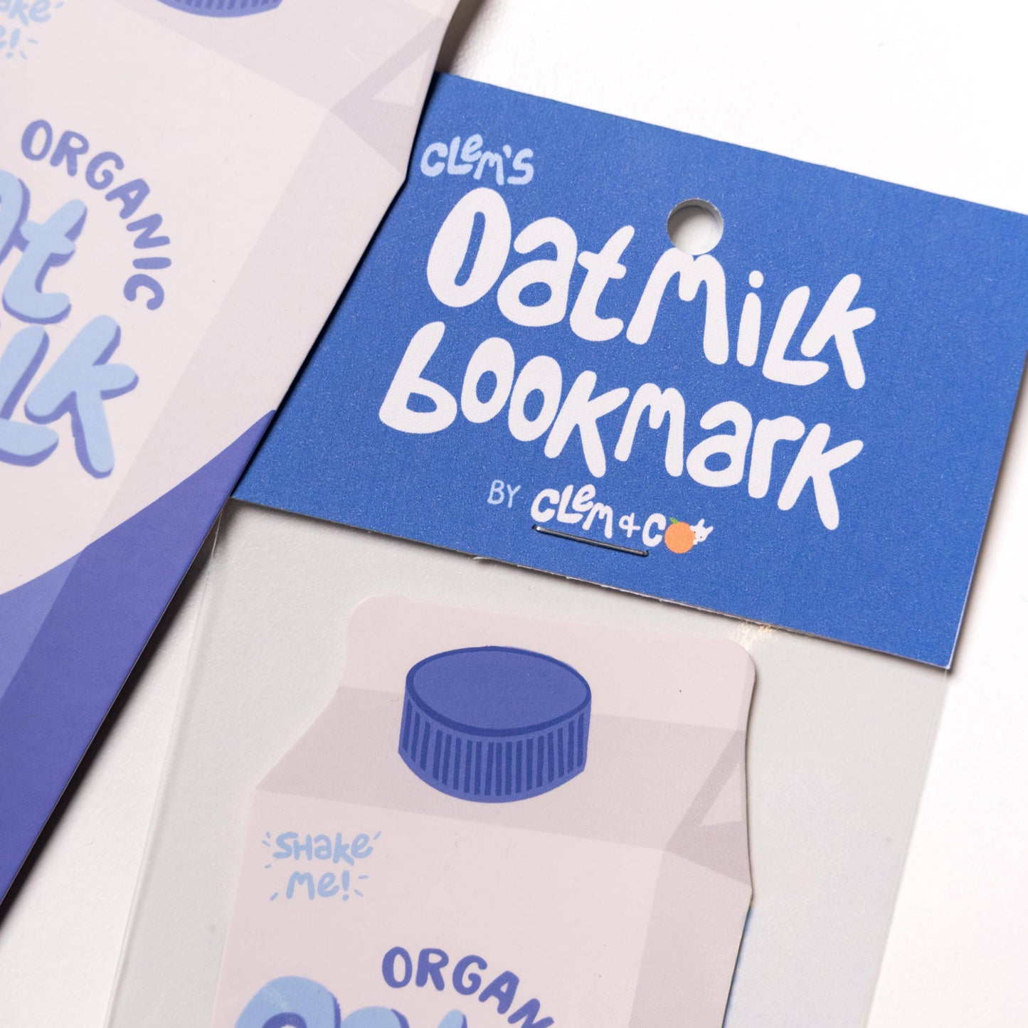 Oat Milk Bookmark