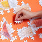 Close up of puzzle