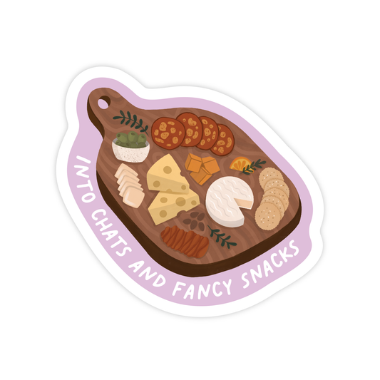 Illustration of a cheeseboard with snacks on a white background