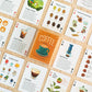 coffee themed deck of cards with various coffee topics on each card 