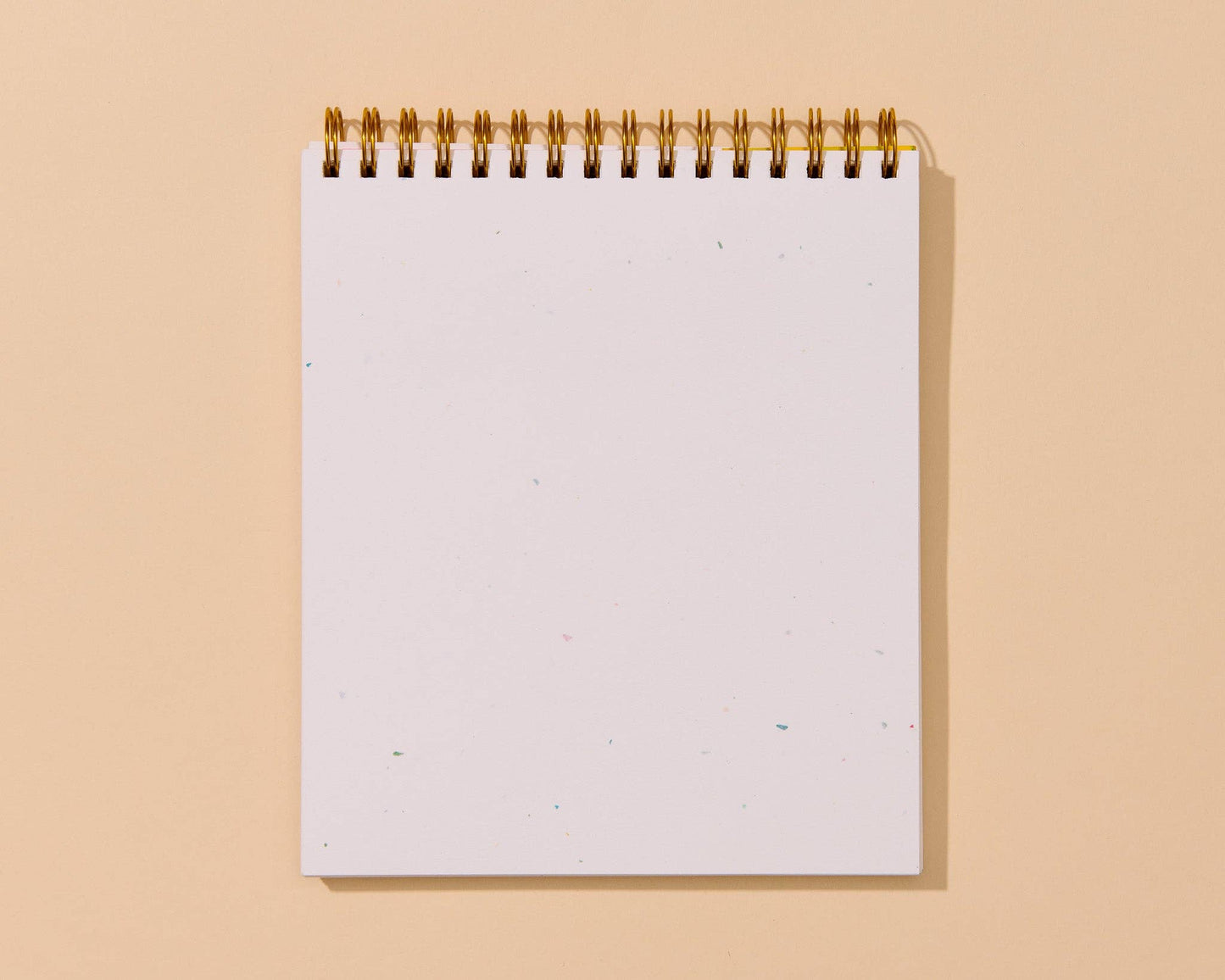 Potato Chip Letterpress Unlined Spiral Notebook