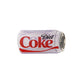 Diet Coke can-shaped hair claw on a white background