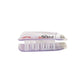 Clear plastic hair clip with 'Diet Coke' branding on a white background