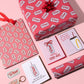 A selection of gift options all with Diet Coke branding on a pink background