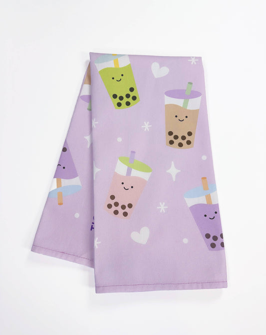 Boba Milk Tea Kitchen Tea Towel