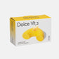 Dolce Vita macaroni candle holder packaging on a white background