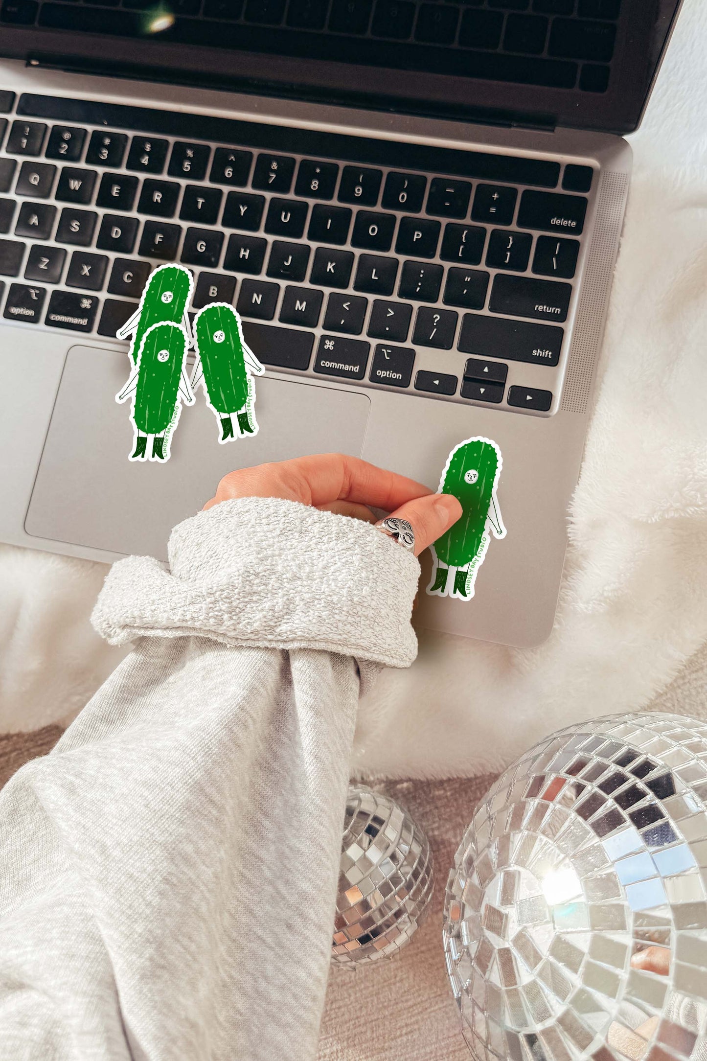 Pickle Girl Sticker